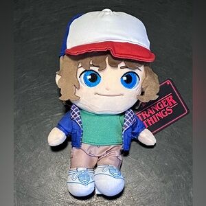 Stranger Things Dustin Henderson 8” Soft Plush With Special Embroidery